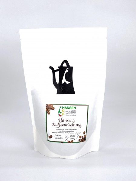 Kaffee von der Kupferkanne - gemahlen 250g.